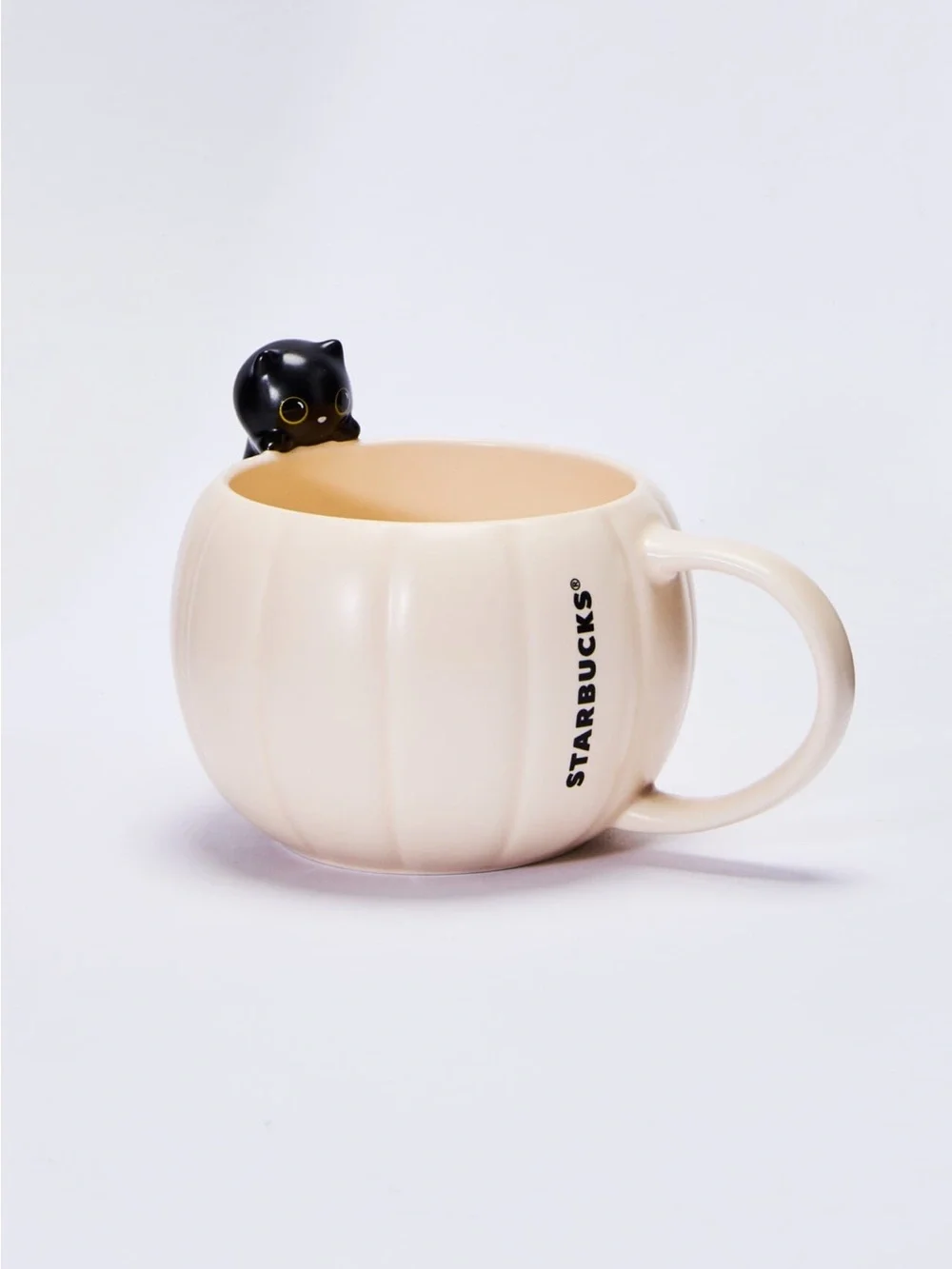 Authentic Starbucks Ceramic Cup mug Black Cat Pumpkin fall 2026